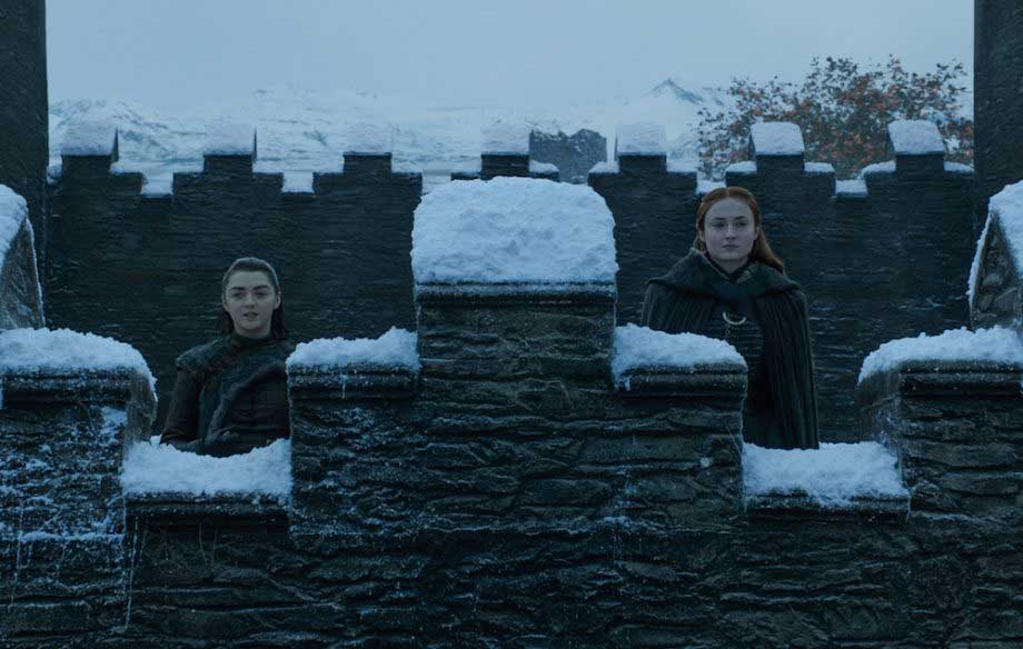 sansa and arya